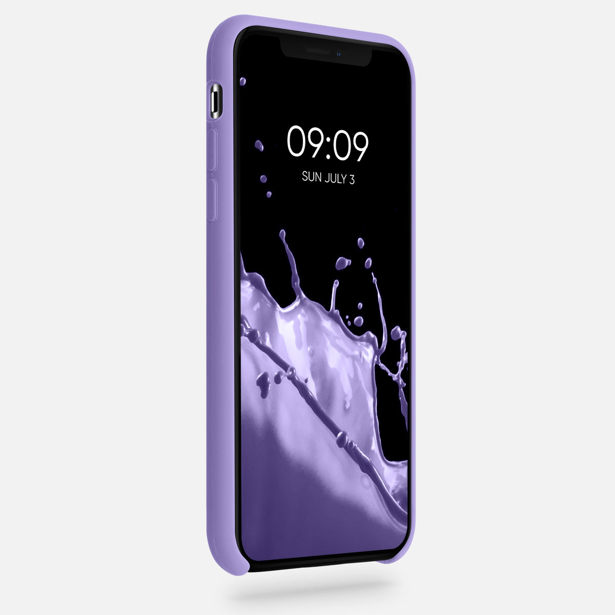 kwmobile Case for Apple iPhone X - Silicone Phone Cover - Wireless Charging Protective Case