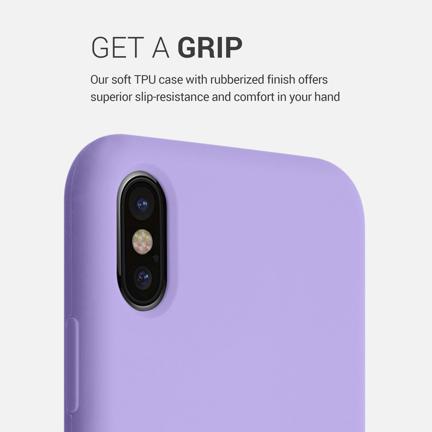 kwmobile Case for Apple iPhone X - Silicone Phone Cover - Wireless Charging Protective Case