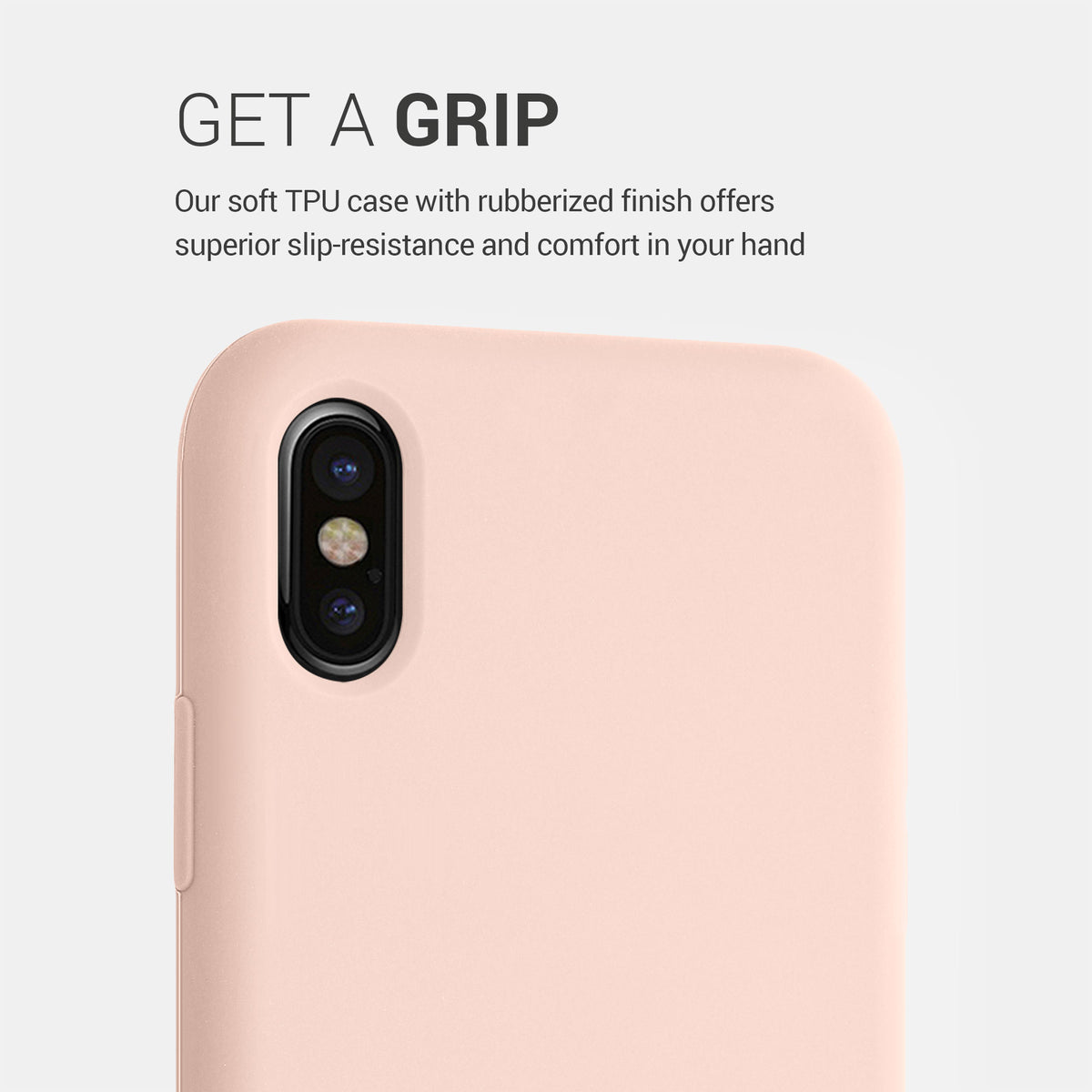 kwmobile Case for Apple iPhone X - Silicone Phone Cover - Wireless Charging Protective Case