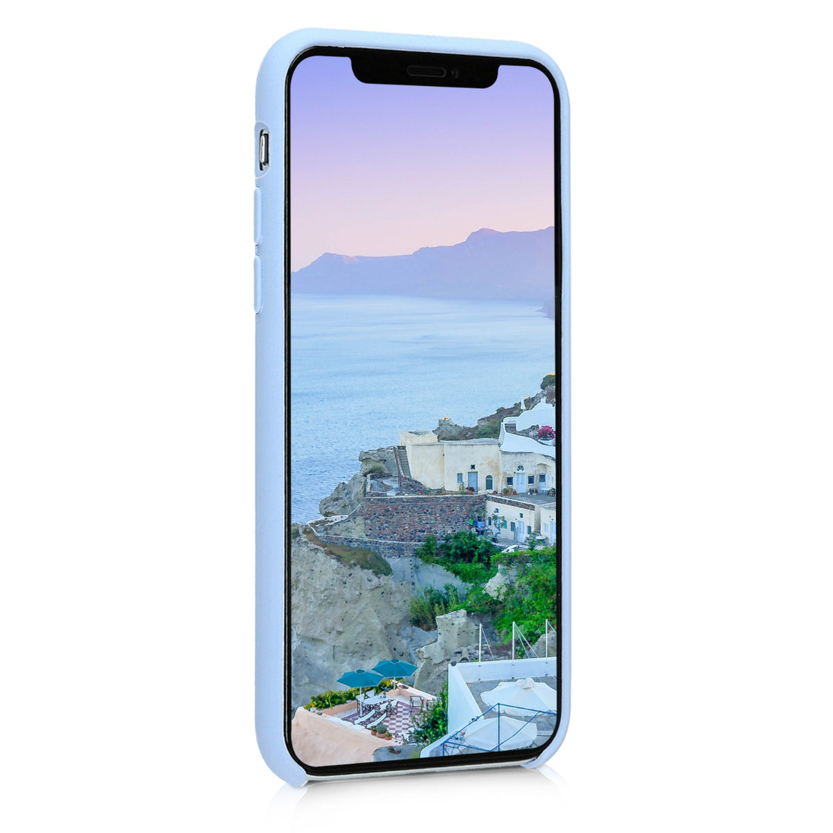 kwmobile Case for Apple iPhone X - Silicone Phone Cover - Wireless Charging Protective Case