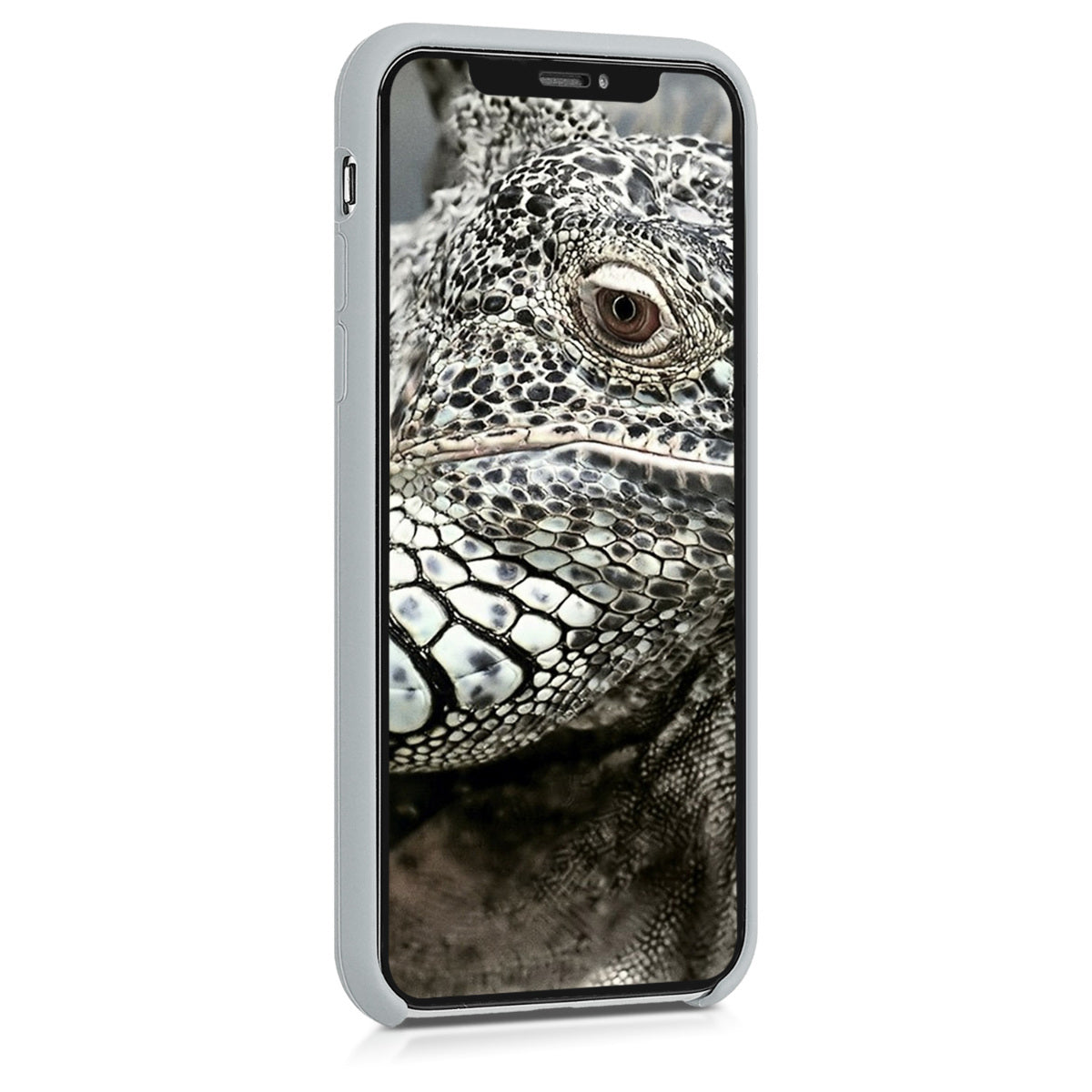 kwmobile Case for Apple iPhone X - Silicone Phone Cover - Wireless Charging Protective Case