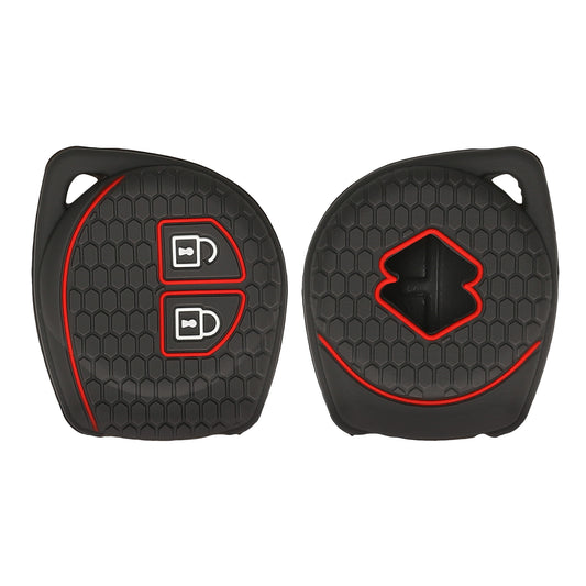 kwmobile Car Key Cover Compatible with Suzuki 2-Button Car Key