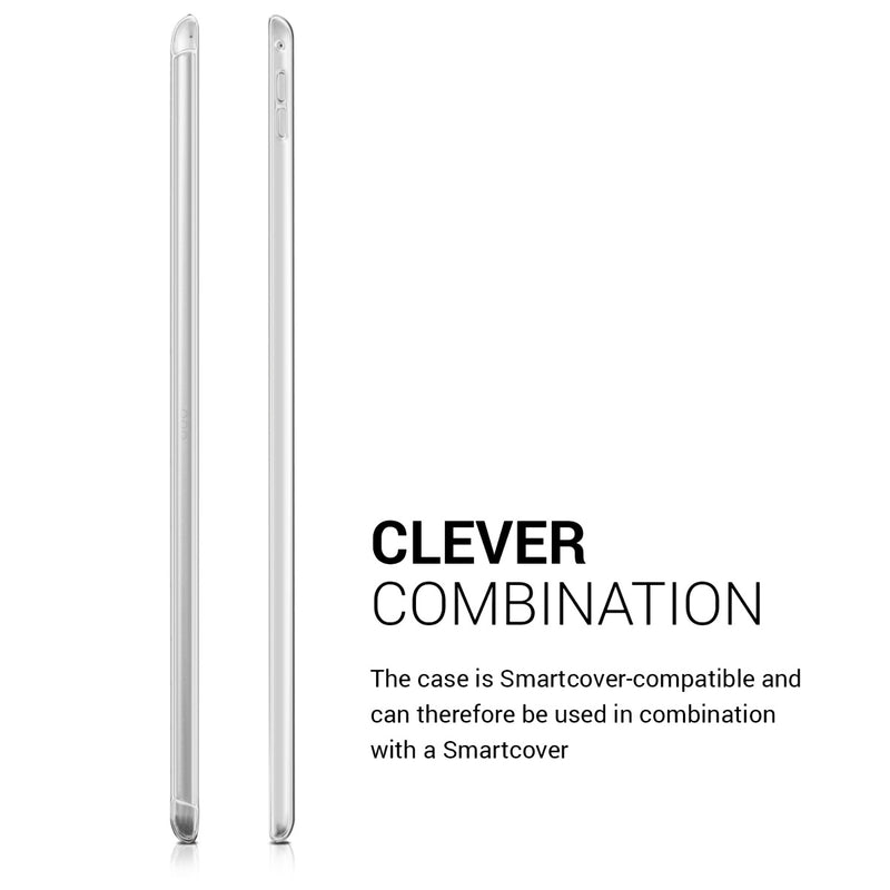 kwmobile Case Compatible with Apple iPad Pro 12.9" (2015 / 2017) - Tablet Cover - Tab Case Silicone Protective Case