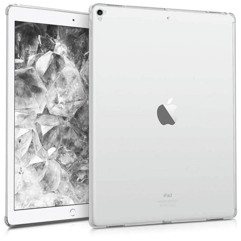 kwmobile Case Compatible with Apple iPad Pro 12.9" (2015 / 2017) - Tablet Cover - Tab Case Silicone Protective Case