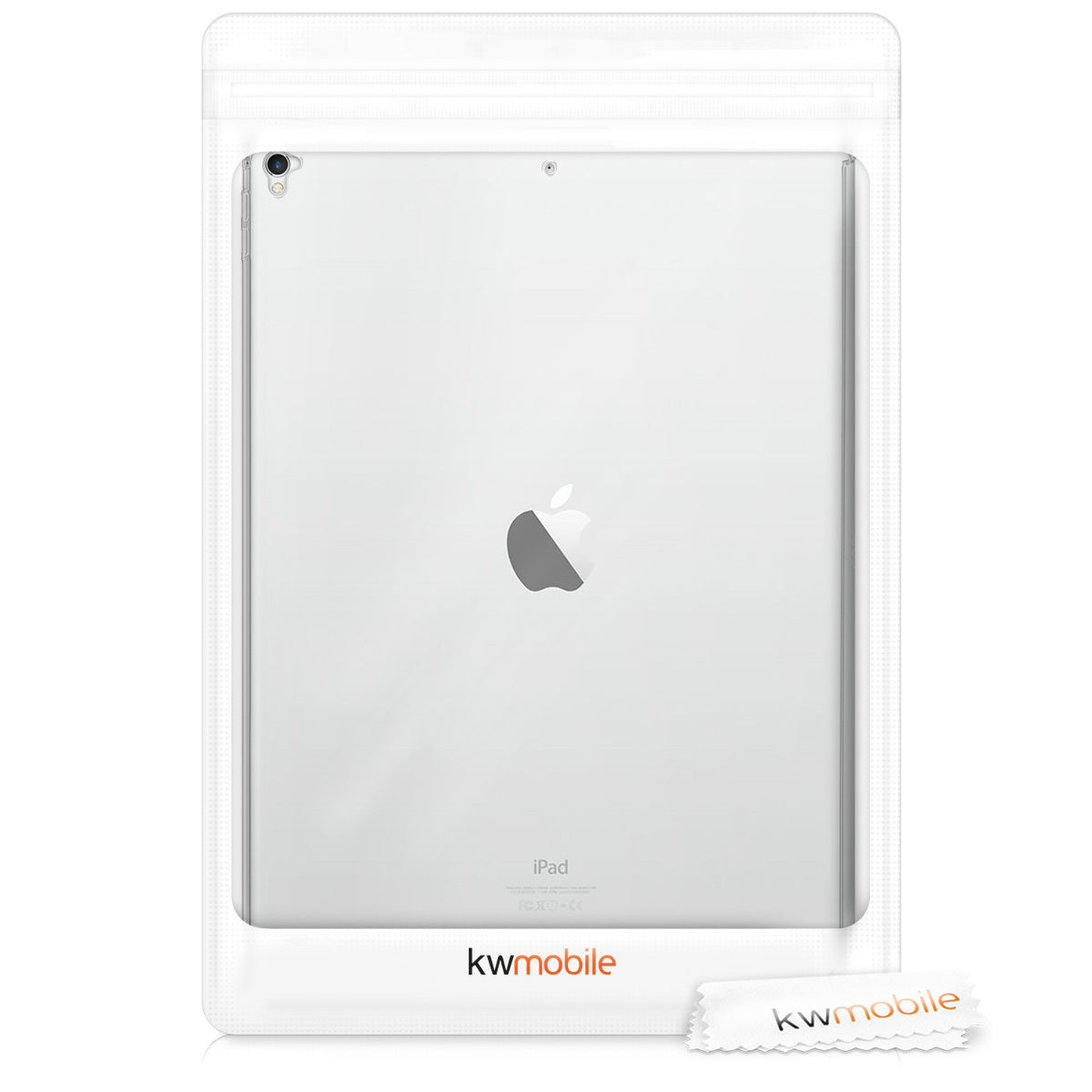 kwmobile Case Compatible with Apple iPad Pro 12.9" (2015 / 2017) - Tablet Cover - Tab Case Silicone Protective Case