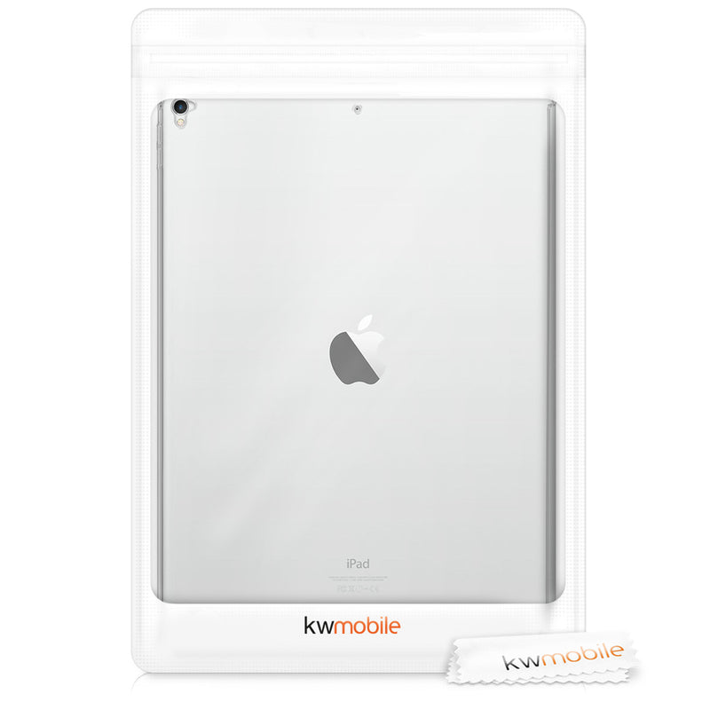 kwmobile Case Compatible with Apple iPad Pro 12.9" (2015 / 2017) - Tablet Cover - Tab Case Silicone Protective Case