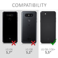 kwmobile Phone Case for LG Q6 / Q6+ - Wireless Charging - Protective Cover