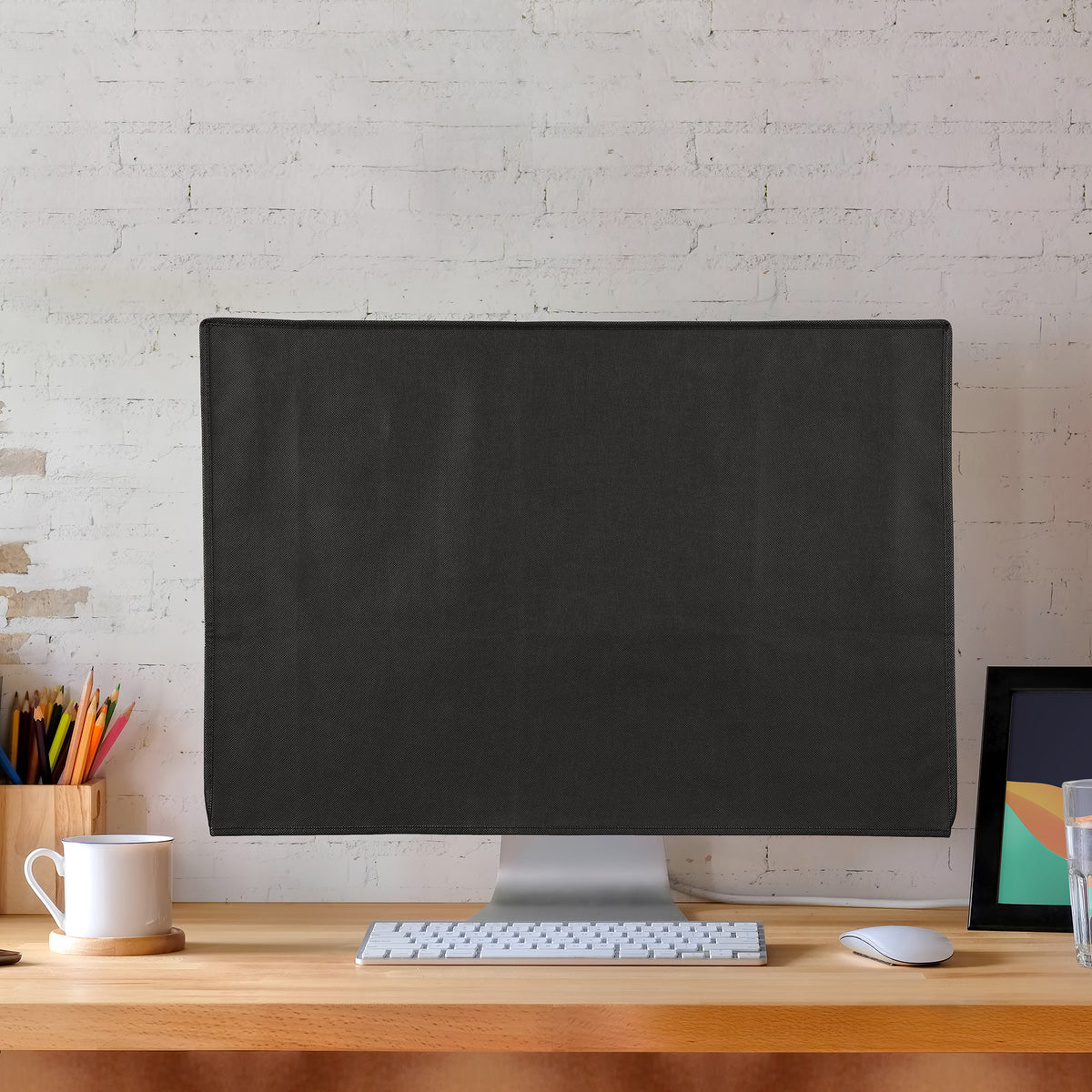 kwmobile Screen Protector compatible with 24-26" Monitor Cover PC Display Computer Case