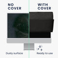 kwmobile Screen Protector compatible with 24-26" Monitor Cover PC Display Computer Case