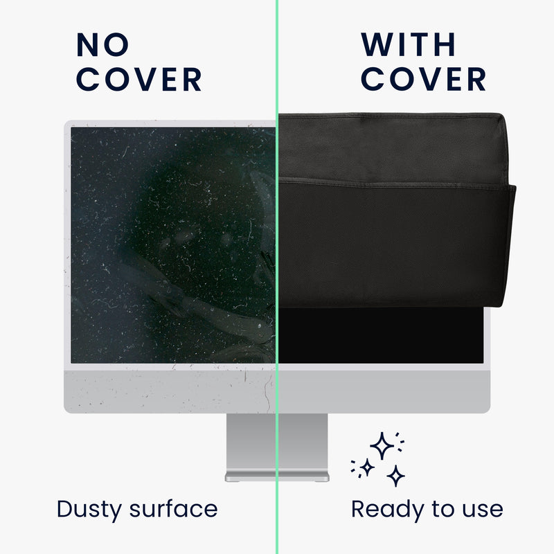 kwmobile Screen Protector compatible with 24-26" Monitor Cover PC Display Computer Case