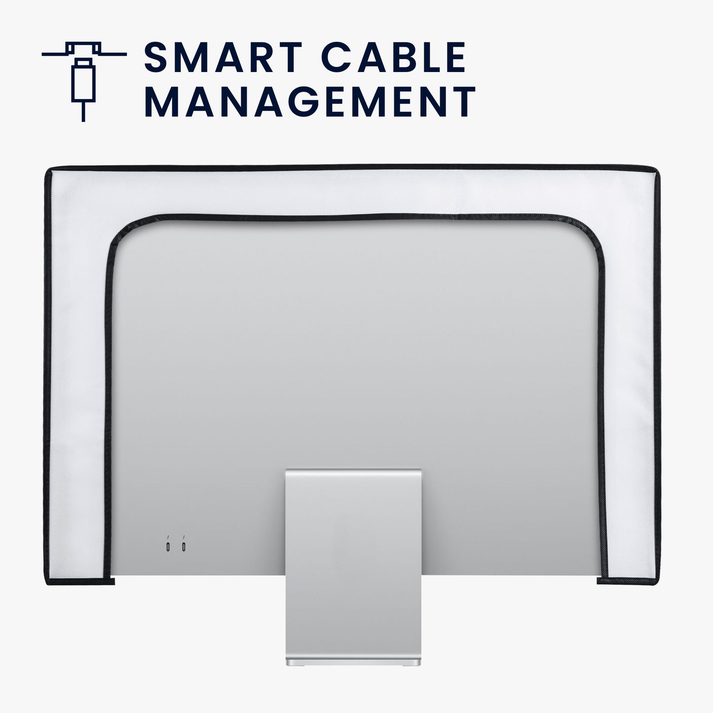 kwmobile Screen Protector compatible with 24-26" Monitor Cover PC Display Computer Case
