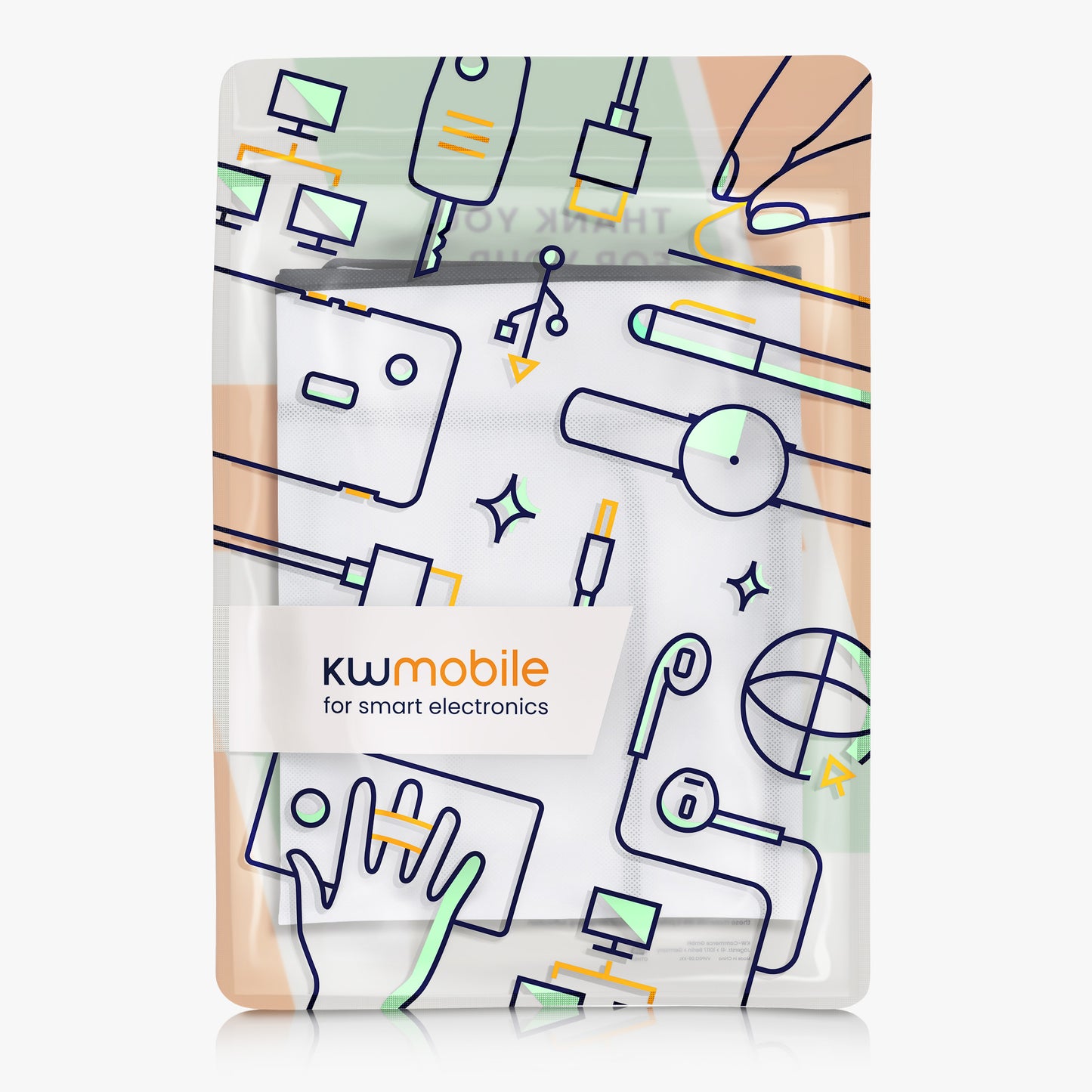 kwmobile Screen Protector compatible with 24-26" Monitor Cover PC Display Computer Case
