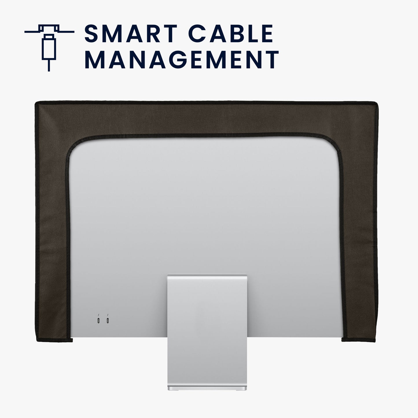 kwmobile Screen Protector compatible with 24-26" Monitor Cover PC Display Computer Case
