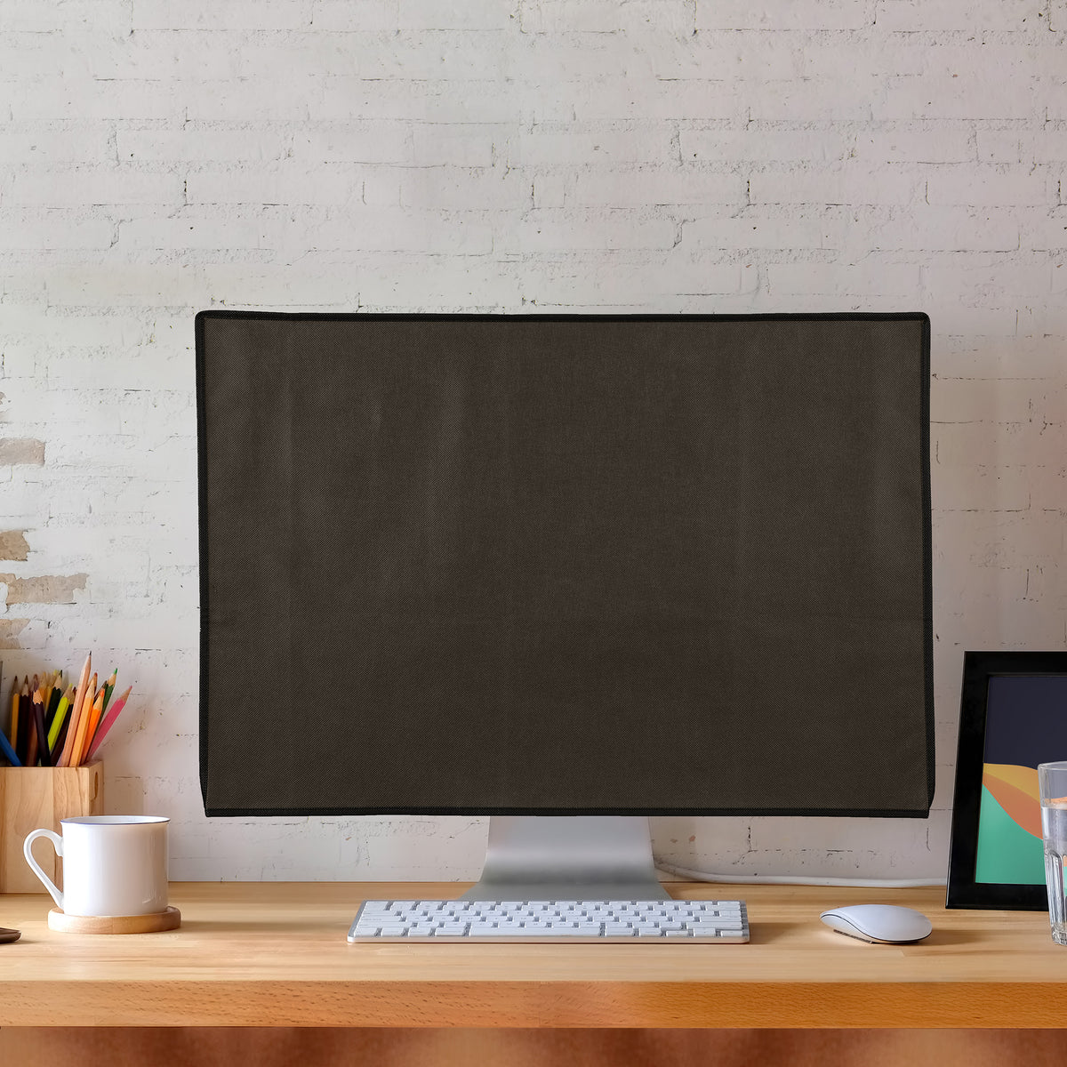 kwmobile Screen Protector compatible with 24-26" Monitor Cover PC Display Computer Case