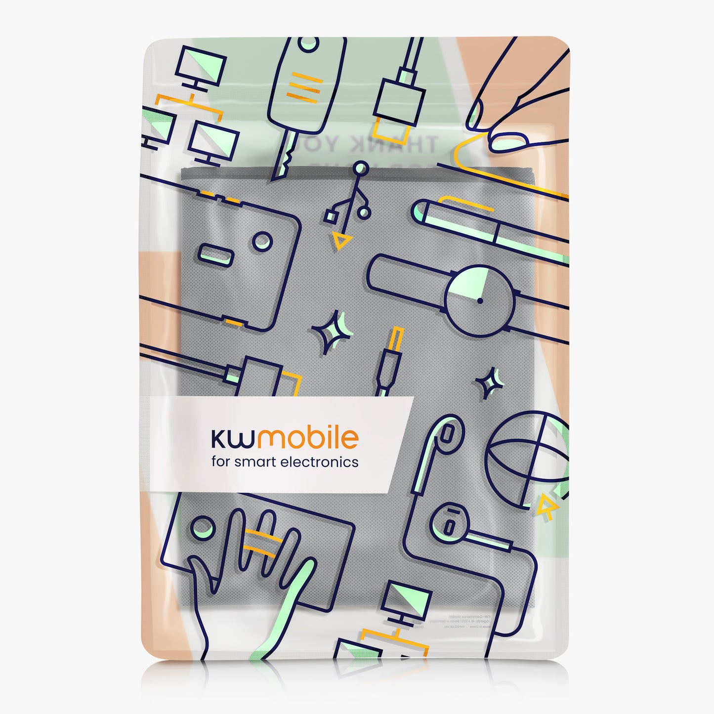 kwmobile Screen Protector compatible with 24-26" Monitor Cover PC Display Computer Case