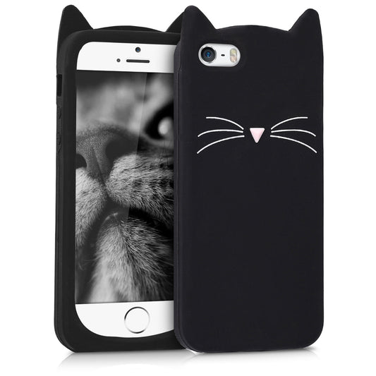 kwmobile Protective Case compatible with Apple iPhone SE (1st Gen 2016) / iPhone 5 / iPhone 5S - Phone Cover - Phone Case - Cover Case