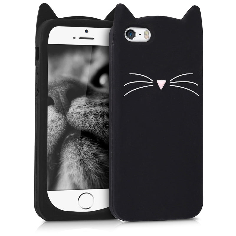 kwmobile Protective Case compatible with Apple iPhone SE (1st Gen 2016) / iPhone 5 / iPhone 5S - Phone Cover - Phone Case - Cover Case