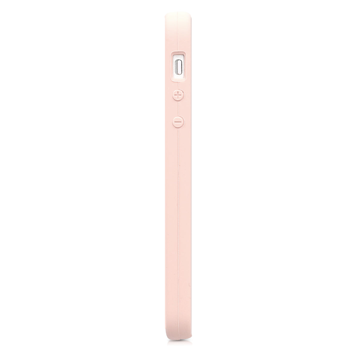 kwmobile Case for Apple iPhone SE (1st Gen 2016) / iPhone 5 / iPhone 5S - Silicone Case - Wireless Charging - Protective Cover