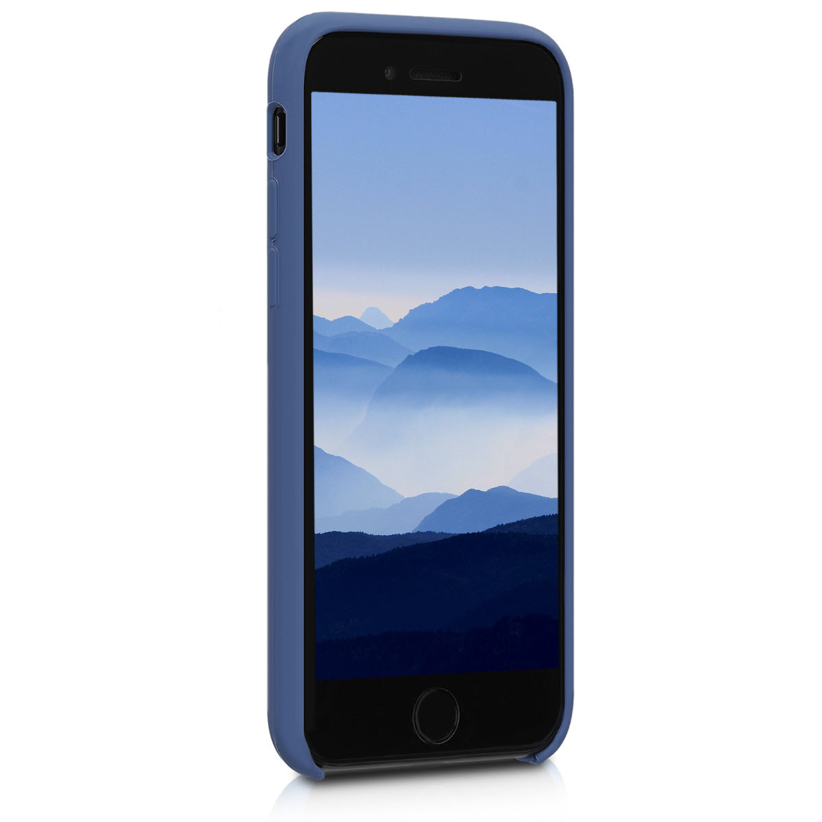 kwmobile Case for Apple iPhone SE (1st Gen 2016) / iPhone 5 / iPhone 5S - Silicone Case - Wireless Charging - Protective Cover