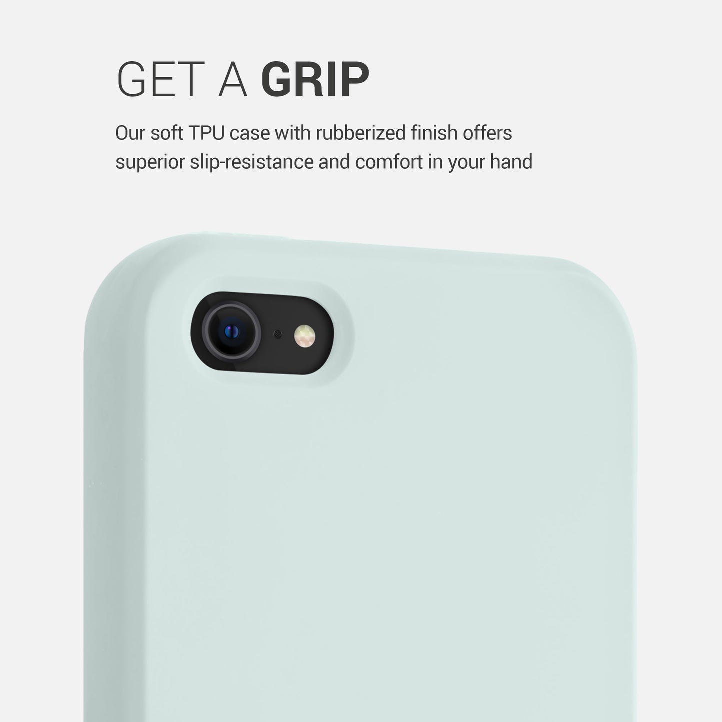 kwmobile Case for Apple iPhone SE (1st Gen 2016) / iPhone 5 / iPhone 5S - Silicone Case - Wireless Charging - Protective Cover