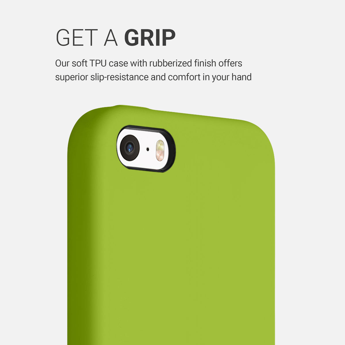 kwmobile Case for Apple iPhone SE (1st Gen 2016) / iPhone 5 / iPhone 5S - Silicone Case - Wireless Charging - Protective Cover