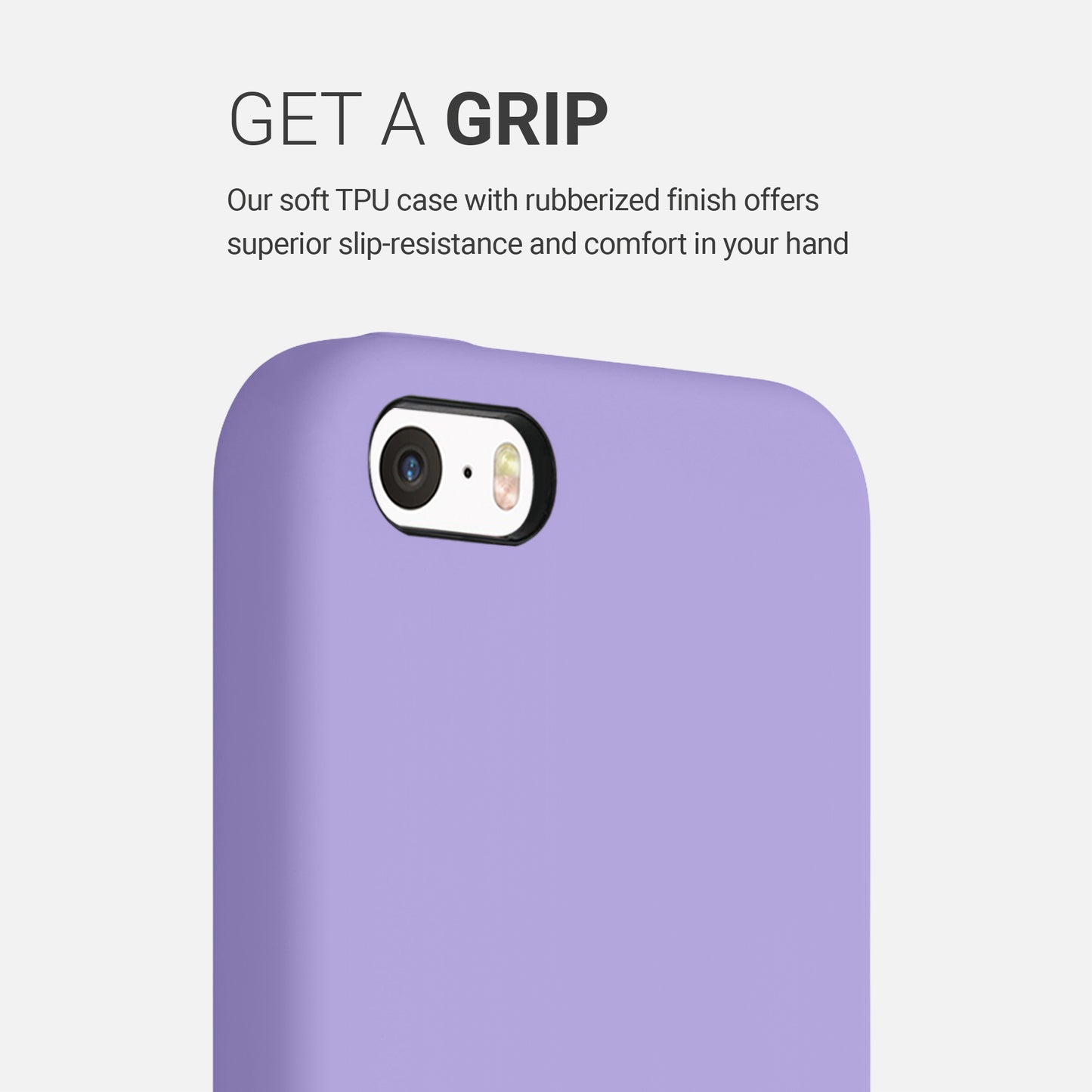 kwmobile Case for Apple iPhone SE (1st Gen 2016) / iPhone 5 / iPhone 5S - Silicone Case - Wireless Charging - Protective Cover