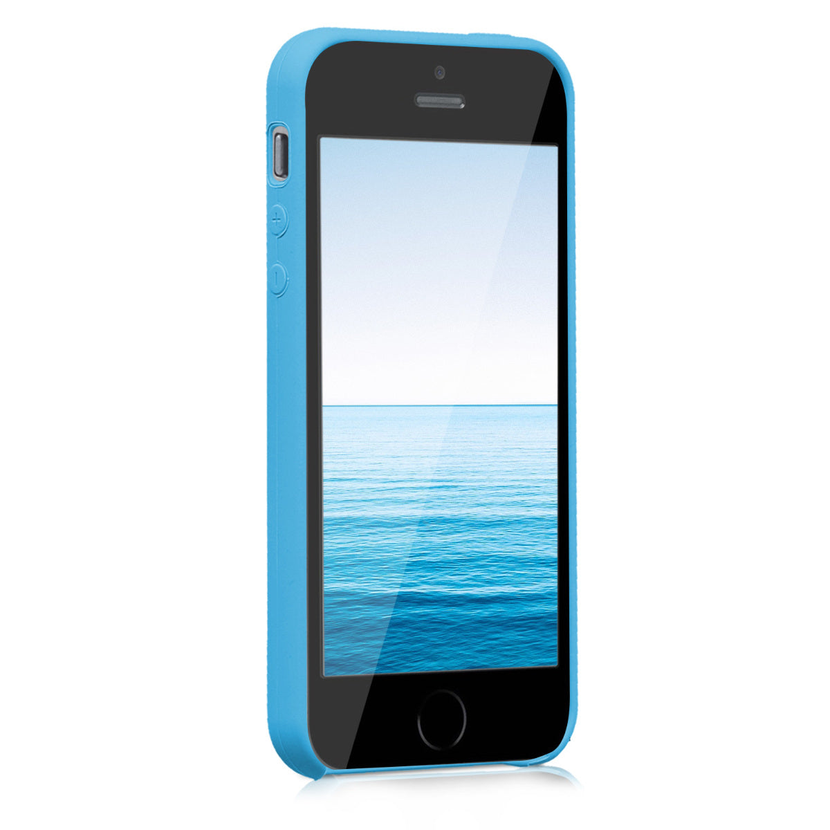 kwmobile Case for Apple iPhone SE (1st Gen 2016) / iPhone 5 / iPhone 5S - Silicone Case - Wireless Charging - Protective Cover