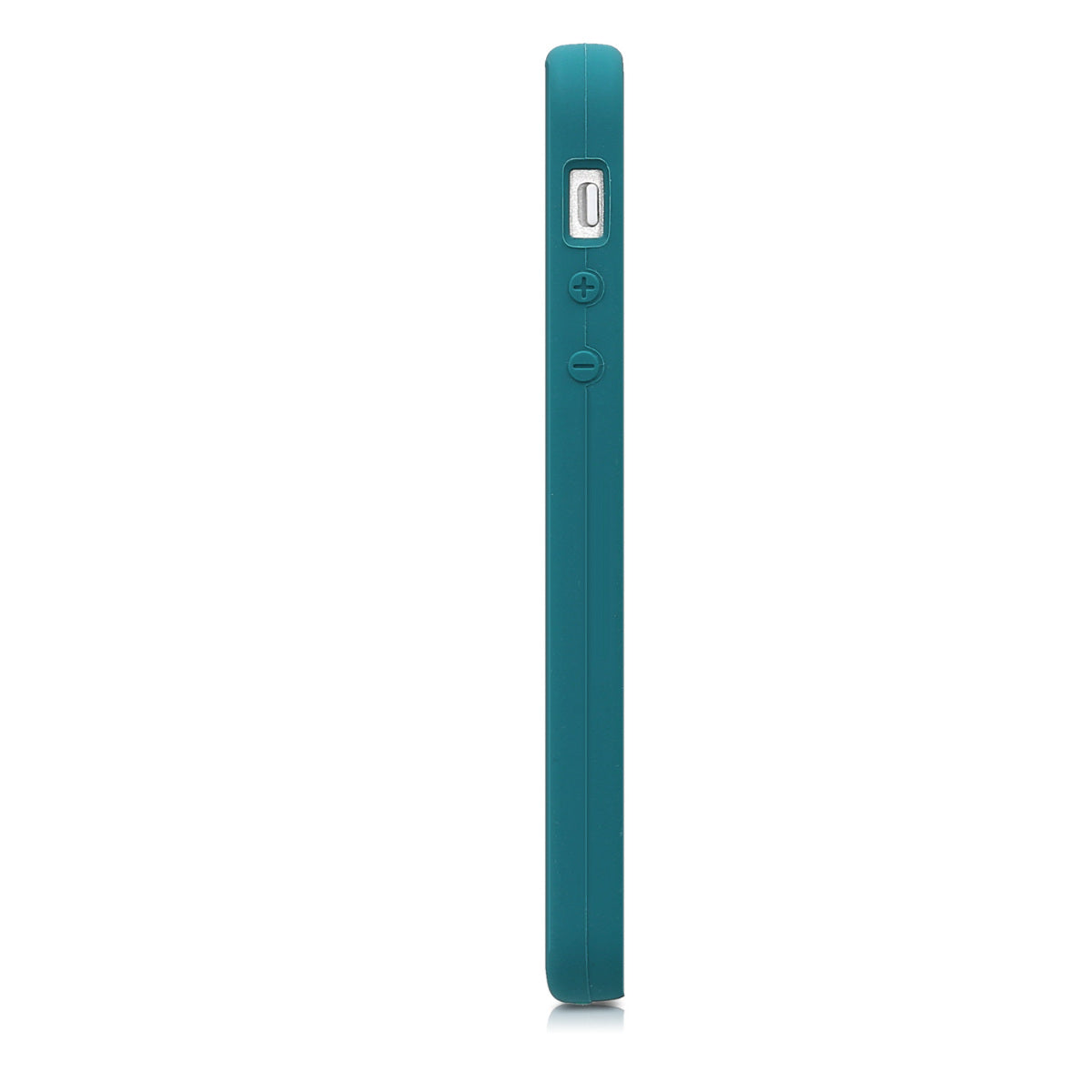 kwmobile Case for Apple iPhone SE (1st Gen 2016) / iPhone 5 / iPhone 5S - Silicone Case - Wireless Charging - Protective Cover