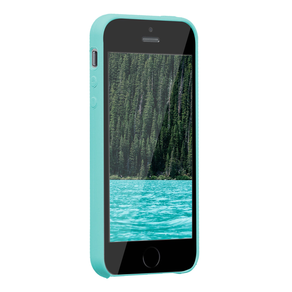 kwmobile Case for Apple iPhone SE (1st Gen 2016) / iPhone 5 / iPhone 5S - Silicone Case - Wireless Charging - Protective Cover