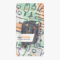 kwmobile Car Key Cover Compatible with VW Golf 7 MK7 3-Button Car Key - Key Fob Cover Don't touch my Key