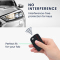 kwmobile Car Key Cover Compatible with VW Golf 7 MK7 3-Button Car Key - Key Fob Cover Don't touch my Key