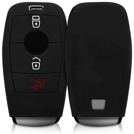 kwmobile Car Key Cover Compatible with Mercedes Benz Smart Key (Keyless Only)