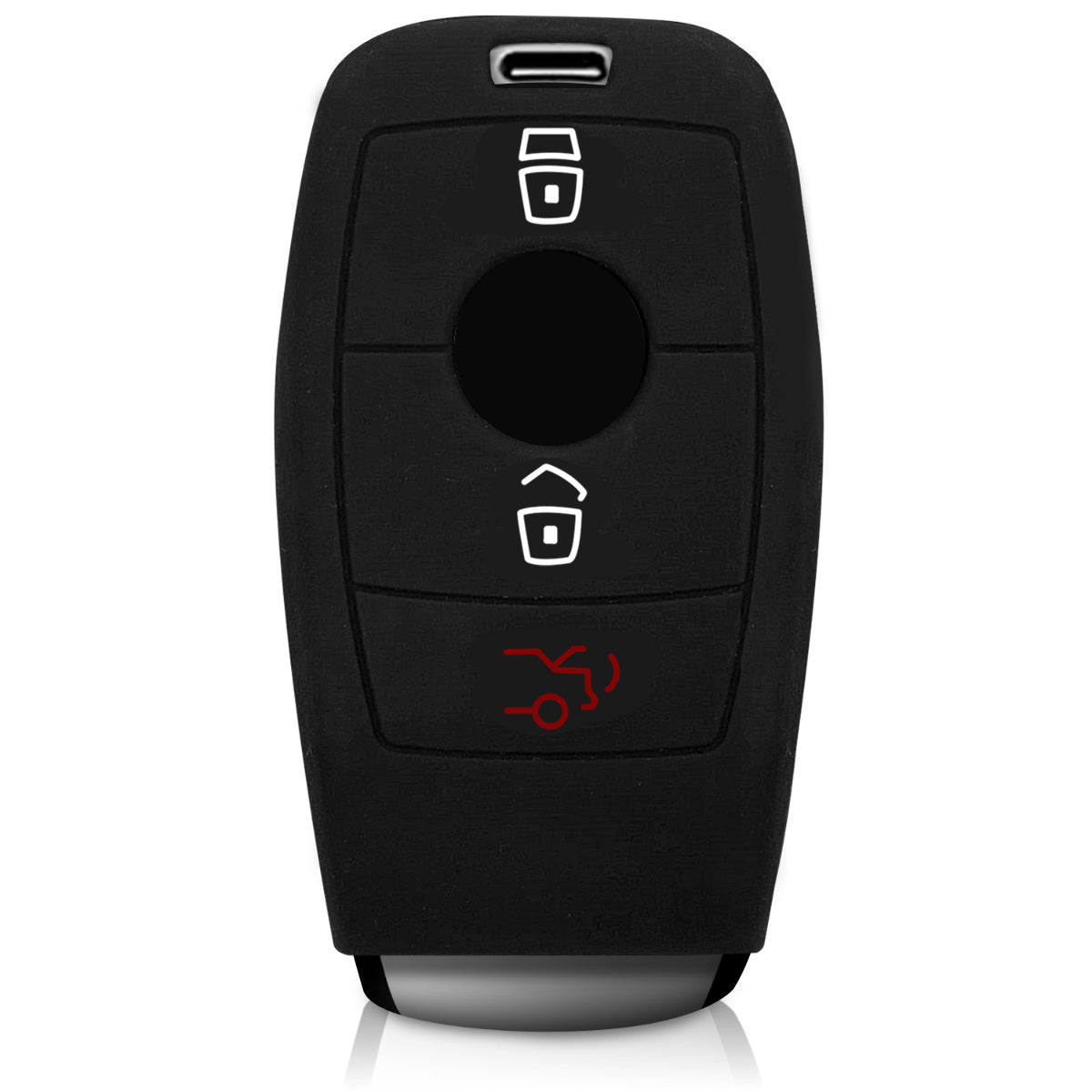 Mercedes Benz Smart Key Autoschlüssel (nur Keyless) Silikon Schlüsselhülle