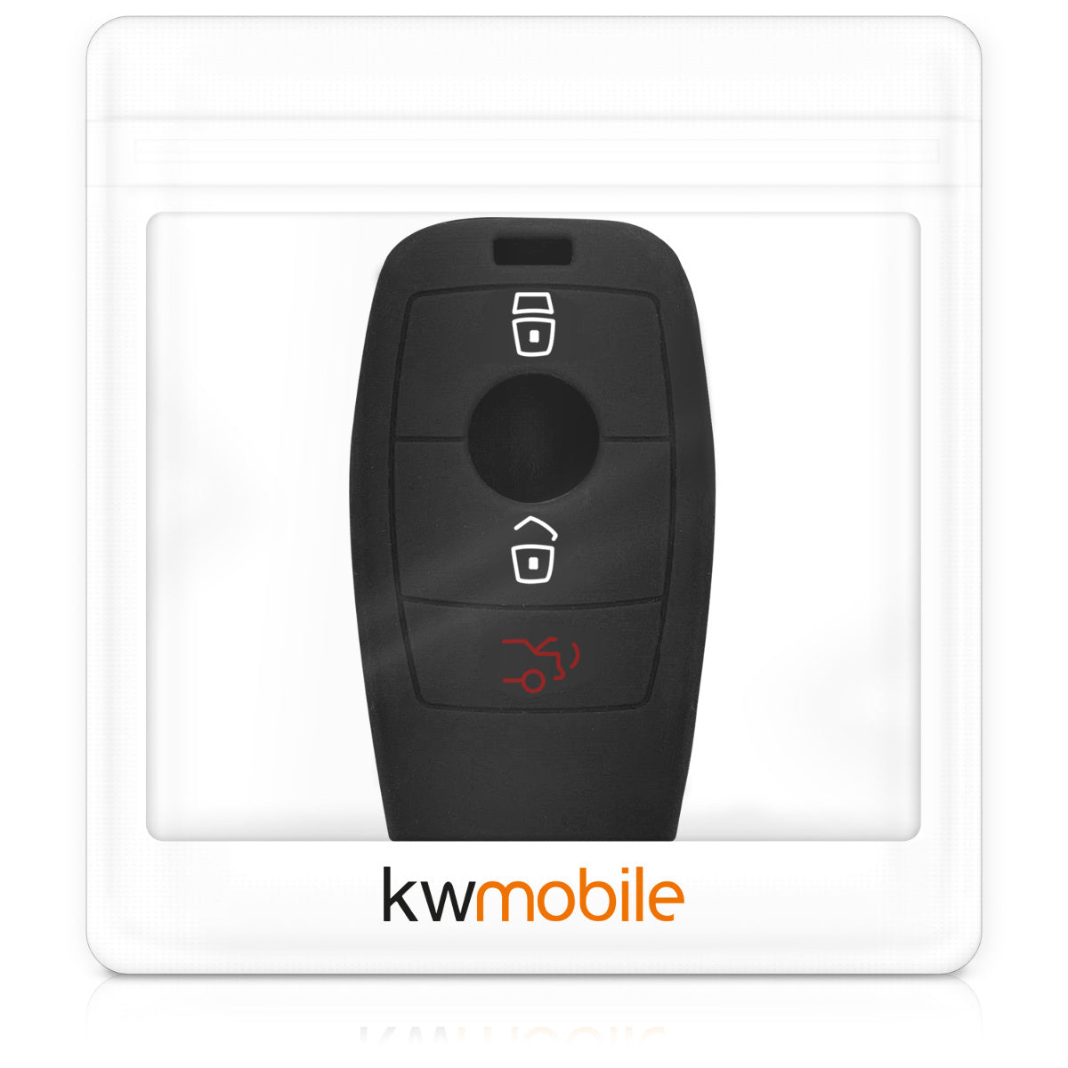 Mercedes Benz Smart Key Autoschlüssel (nur Keyless) Silikon Schlüsselhülle