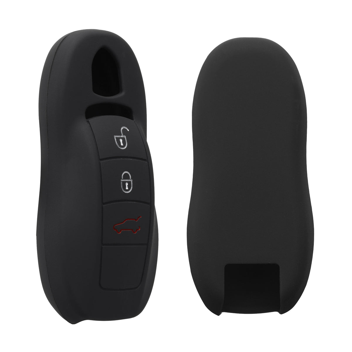 kwmobile Car Key Cover compatible with Porsche 3-Button Car Key (Keyless Entry Only)