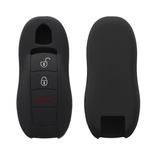 kwmobile Car Key Cover compatible with Porsche 3-Button Car Key (Keyless Entry Only)