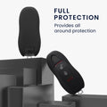 kwmobile Car Key Cover compatible with Porsche 3-Button Car Key (Keyless Entry Only)