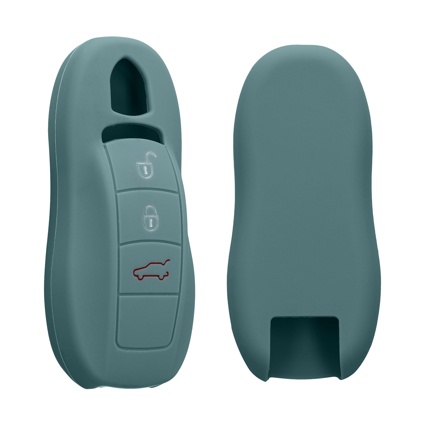 kwmobile Car Key Cover compatible with Porsche 3-Button Car Key (Keyless Entry Only)