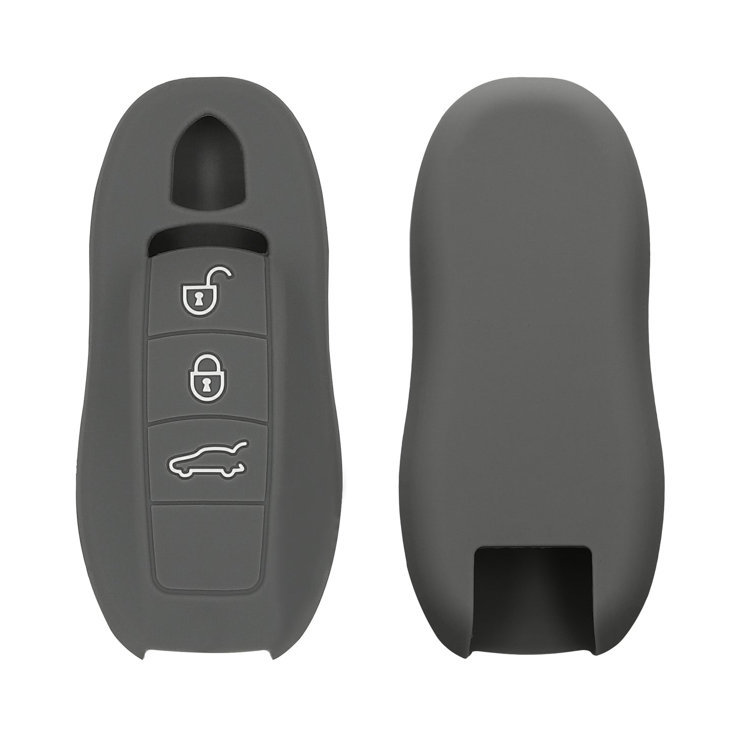 kwmobile Car Key Cover compatible with Porsche 3-Button Car Key (Keyless Entry Only)
