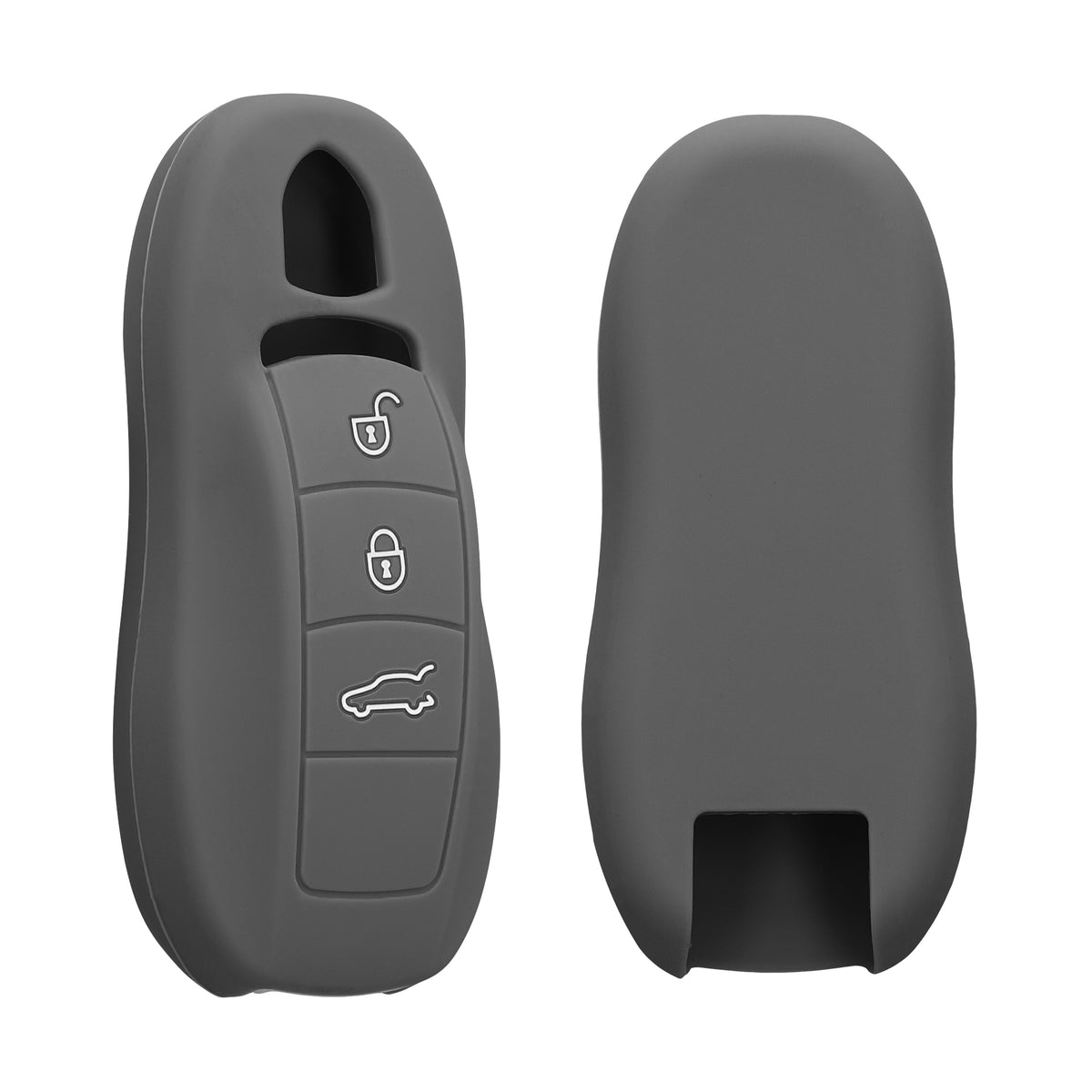 kwmobile Car Key Cover compatible with Porsche 3-Button Car Key (Keyless Entry Only)