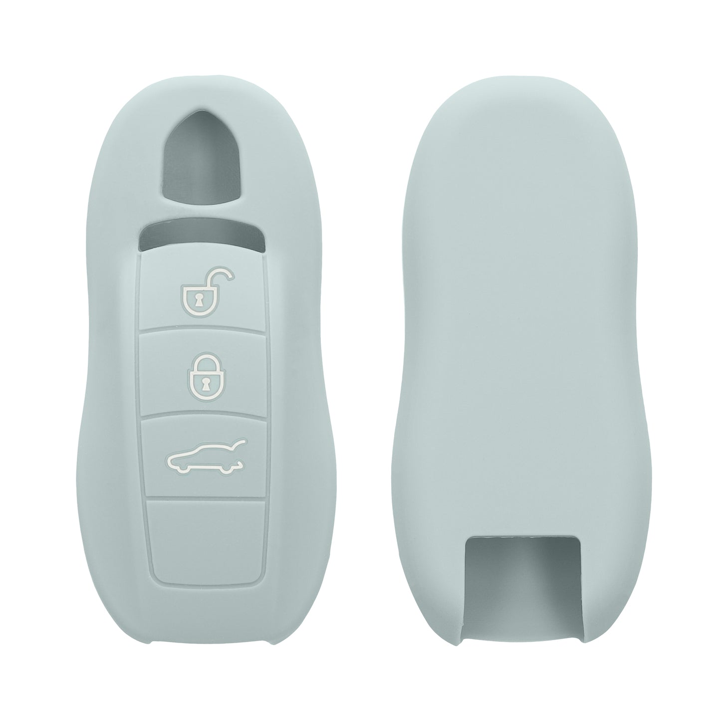 kwmobile Car Key Cover compatible with Porsche 3-Button Car Key (Keyless Entry Only)