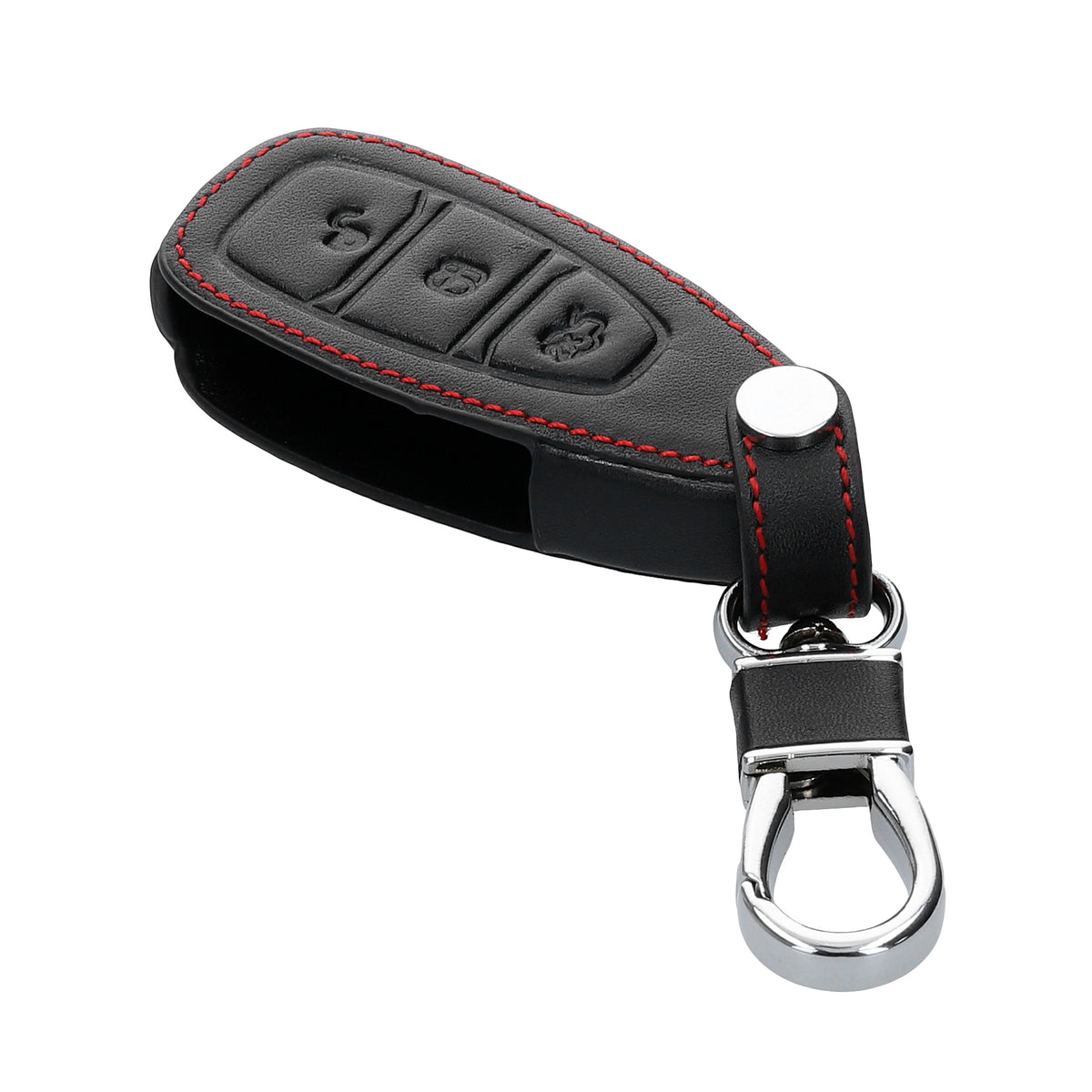 kwmobile Car Key Cover Compatible with Ford 3-Button Car Key Keyless Go