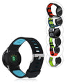 kwmobile Silikon Uhrenarmband für Huami Amazfit Armband - Ersatzarmband für Fitnesstracker - Wechselarmband Smartwatch