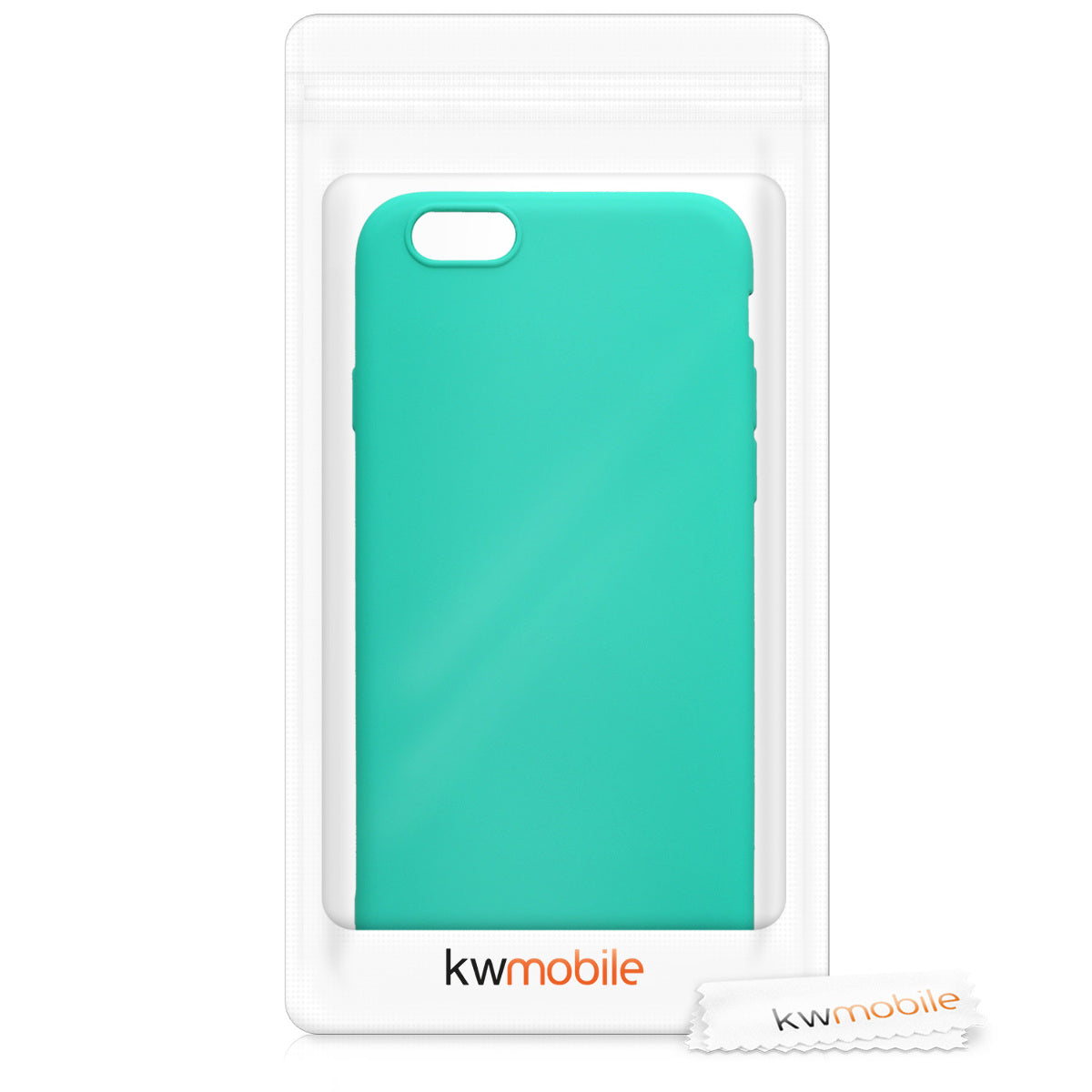 kwmobile Phone Case for Apple iPhone 6 / 6S - Wireless Charging - Protective Cover