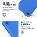 kwmobile Phone Case for Apple iPhone SE (2022) / SE (2020) / 8 / 7 Case - Wireless Charging - Protective Cover