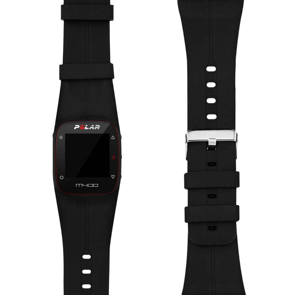 kwmobile Strap compatible with Polar M400 / M430 Strap - Fitness Tracker Sport Band made of Silicone