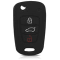 kwmobile Car Key Cover compatible with Hyundai 3-Button Folding Car Key
