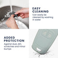 Opel Chevrolet 2-Button Flip Silicone Car Key Cover