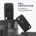 Peugeot Citroen 2-Button Flip Silicone Car Key Cover