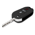 Silicone Car Key Cover for Peugeot Citroen 3-Button Flip Key